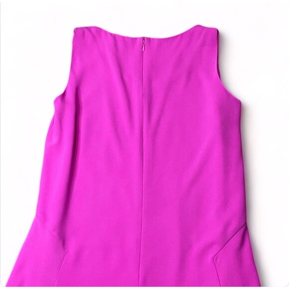 Ralph Lauren Womens Sleeveless Pink Dress 16W Polyester Blend - Picture 10 of 14